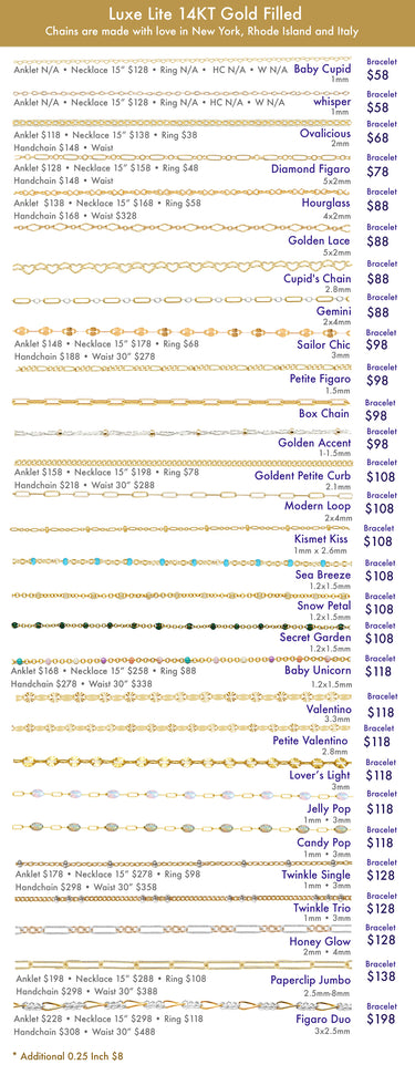 Permanent Jewelry: San Francisco Bay Area ($8 deposit)