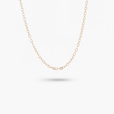 14k Solid Yellow Gold Shine On Me Necklace