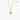 Gold heart-shaped pendant necklace with diamonds on a white background