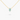 Amare Wear 14k Solid Gold March Marquise Birthstone Necklace Aquamarine