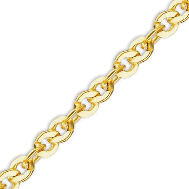 Infinity link gold chain