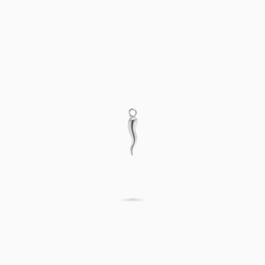 Cornicello, italian horn silver