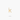 Mini 14K alphabet dangle charm initial K.