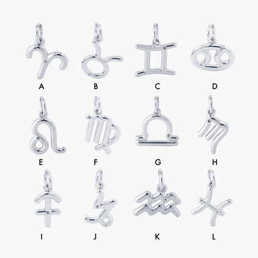 Amare Wear Horoscope Zodiac Sign Charms Silver