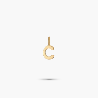 Mini Alphabet Collection 14K Yellow Gold Charm