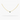Birthstone Necklace March Aquamarine