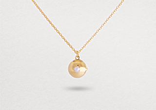 Amare Wear Petite Necklace – Pearl Whisper Locket