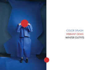 Color Splash: Vibrant Gems for Winter Outfits