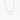 14k Solid Gold Tri-color Oval Link Diamond Cut Necklace