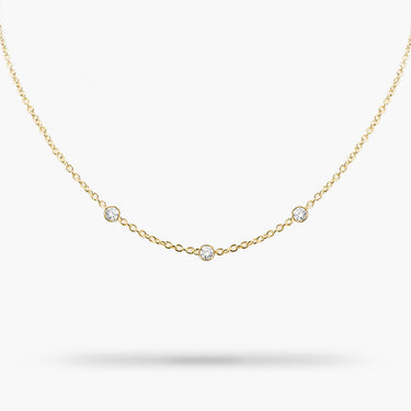 14K Solid Gold Personalized Necklaces