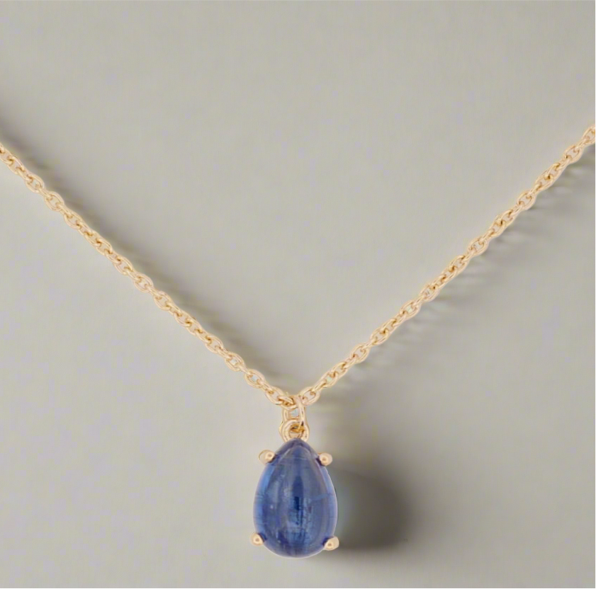 Amare Wear Teardrop Necklace Kyanite