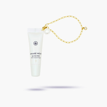 Luxury Cashmere-soft Clear Balm + Birthstone Charm
