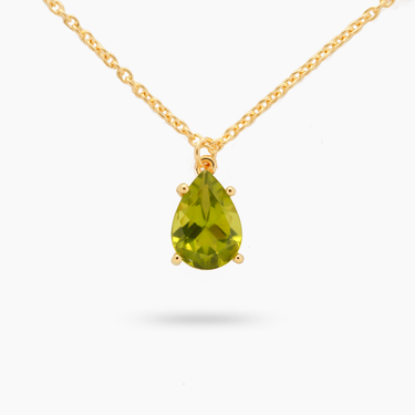 Amare Wear Celebration Collection - August Birthstone Necklace Peridot