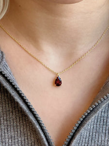 Amare Wear Celebration Collection Collection - January Birthstone Necklace Garnet