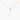 Amare Wear October Marquise Birthstone Necklace Rose Quartz