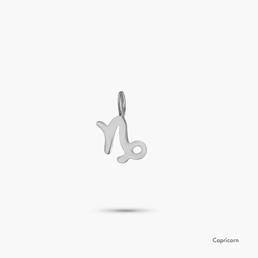 Zodiac Collection 925 Sterling Silver Mini Charm