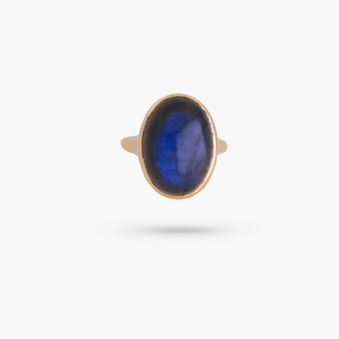 Amare Wear Men's • All Gender Cocktail Labradorite Stone Ring