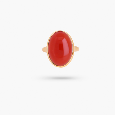 Men's • All Gender Cocktail Red Onyx Stone Ring