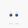 Amare Wear Petite Kyanite with Freshwater Pearl Stacked Stud Earring