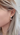 Freshwater Pearl and Teardrop Rose Quartz Statement Earring