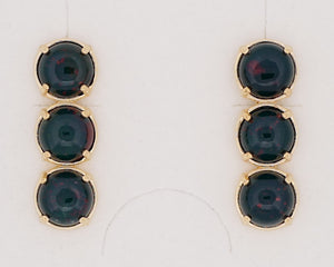 Amare Wear Statement Bloodstone Triple Earring