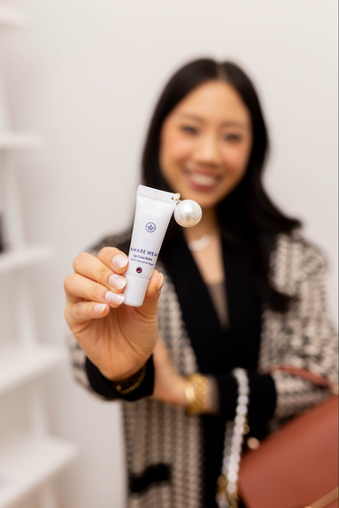 Luxury Cashmere-soft Clear Balm + Pearl Charm