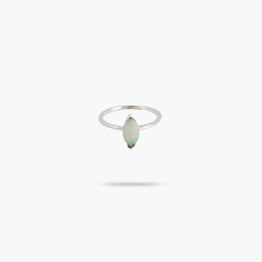 Amare Wear Opal-Marquise-SS-Ring