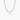 14k Solid Yellow Gold Black Diamond Necklace