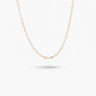 14k Solid Yellow Gold Shine On Me Necklace
