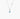 Amare Wear Bezel Set Celebration Aquamarine Necklace Sterling Silver