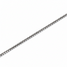oxidized silver box chain