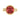 14k Yellow Gold Small Ruby Charm, July 2.5mm