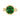 14k Yellow Gold Small Emerald Charm 2.5mm, May