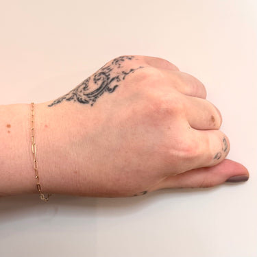 Paperclip 14K Yellow Gold