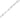 Silver paperclip style chain on a white background