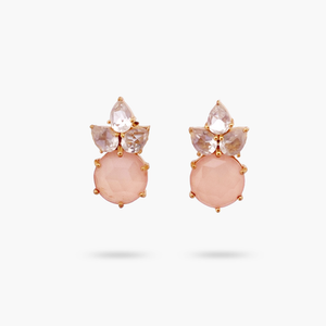 Pink Chalcedony Earrings