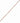 rose gold cable chain with flat segments