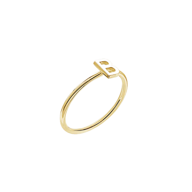 Amare Wear Initial Stackable Rings