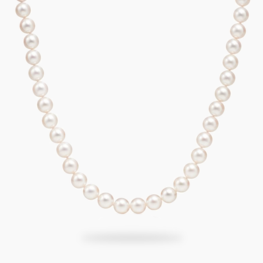 The minimal Akoya Pearl Necklace