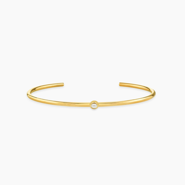 Amare Wear Freshwater Pearl Handcuff Bracelet